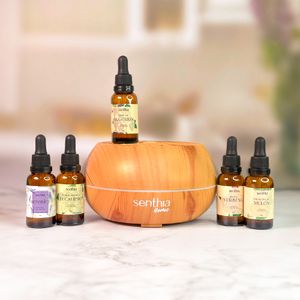 Kit Difusor Mandala + 5 Fragancias