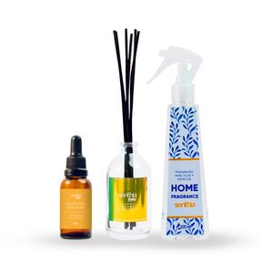 Kit Home Experience (Scent Diffuser + Home Fragrance + Fragancia para Difusor Eléctrico)