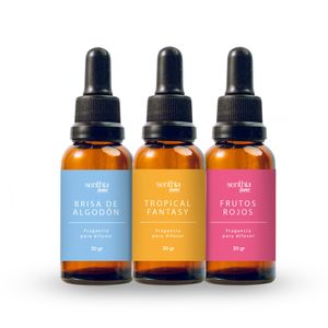 Kit SENTHIA Trío Fragancias para Difusor